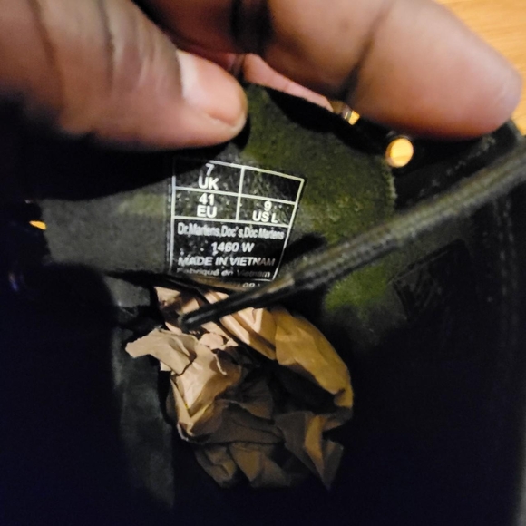 Dr. Martens Black Lace Up Boots - Picture 2 of 6